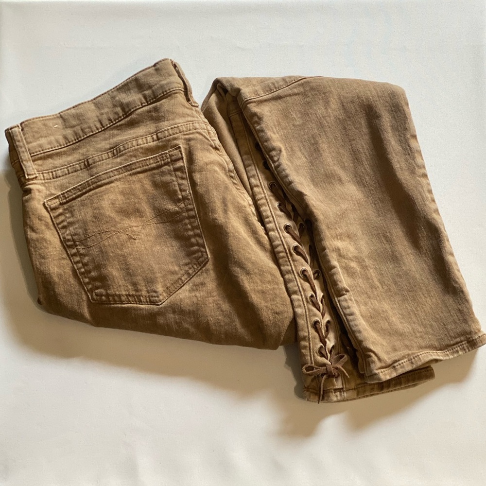 Polo by Ralph Lauren Lace-Up Skinny Jeans